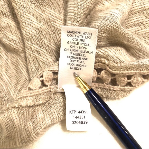 J.Jill NWOT 3/4 Sleeve V-Neck Tee - Picture 9 of 9